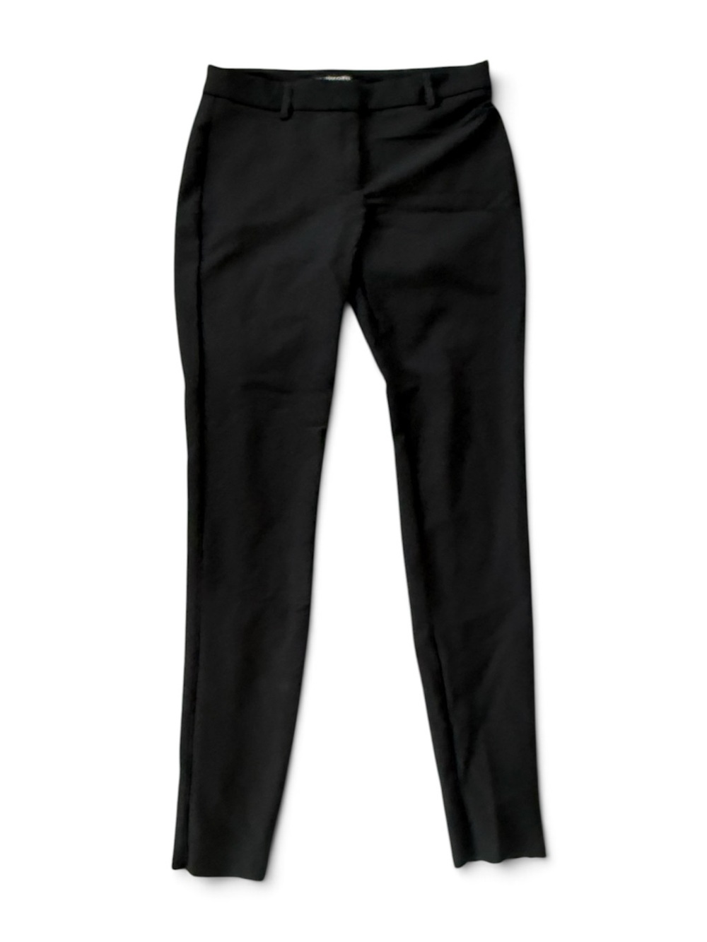 Express Black Tailored Dress Pants Size 4 Slim Straight Leg Work Trousers